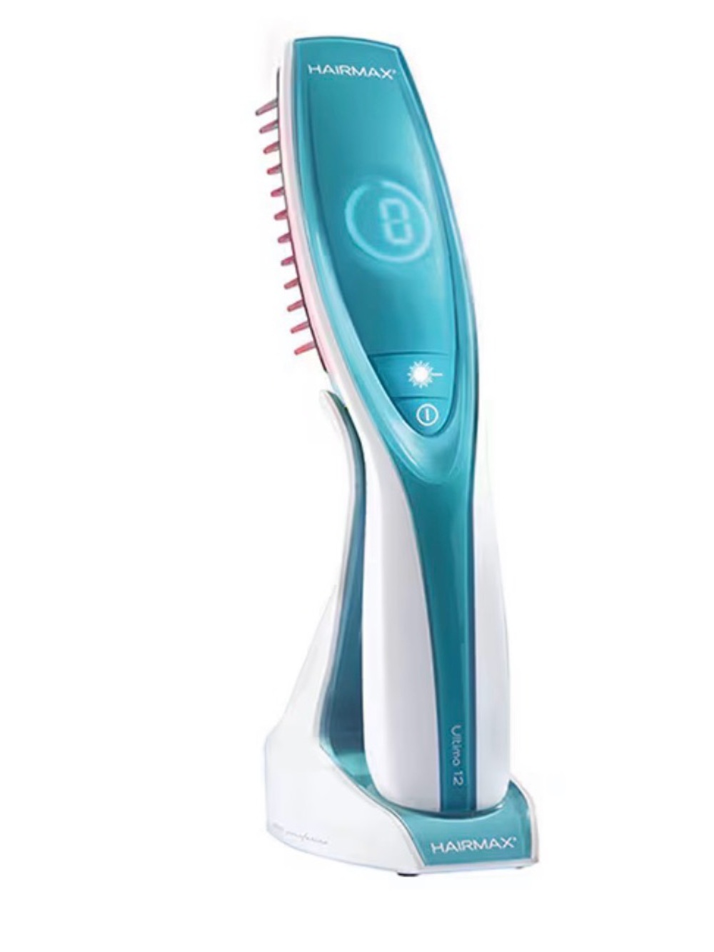 HAIRMAX Blue & White Hair Growth Laser Brush